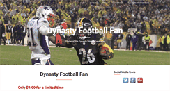 Desktop Screenshot of dynastyfootballfan.com